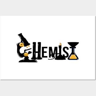 Chemist Posters and Art